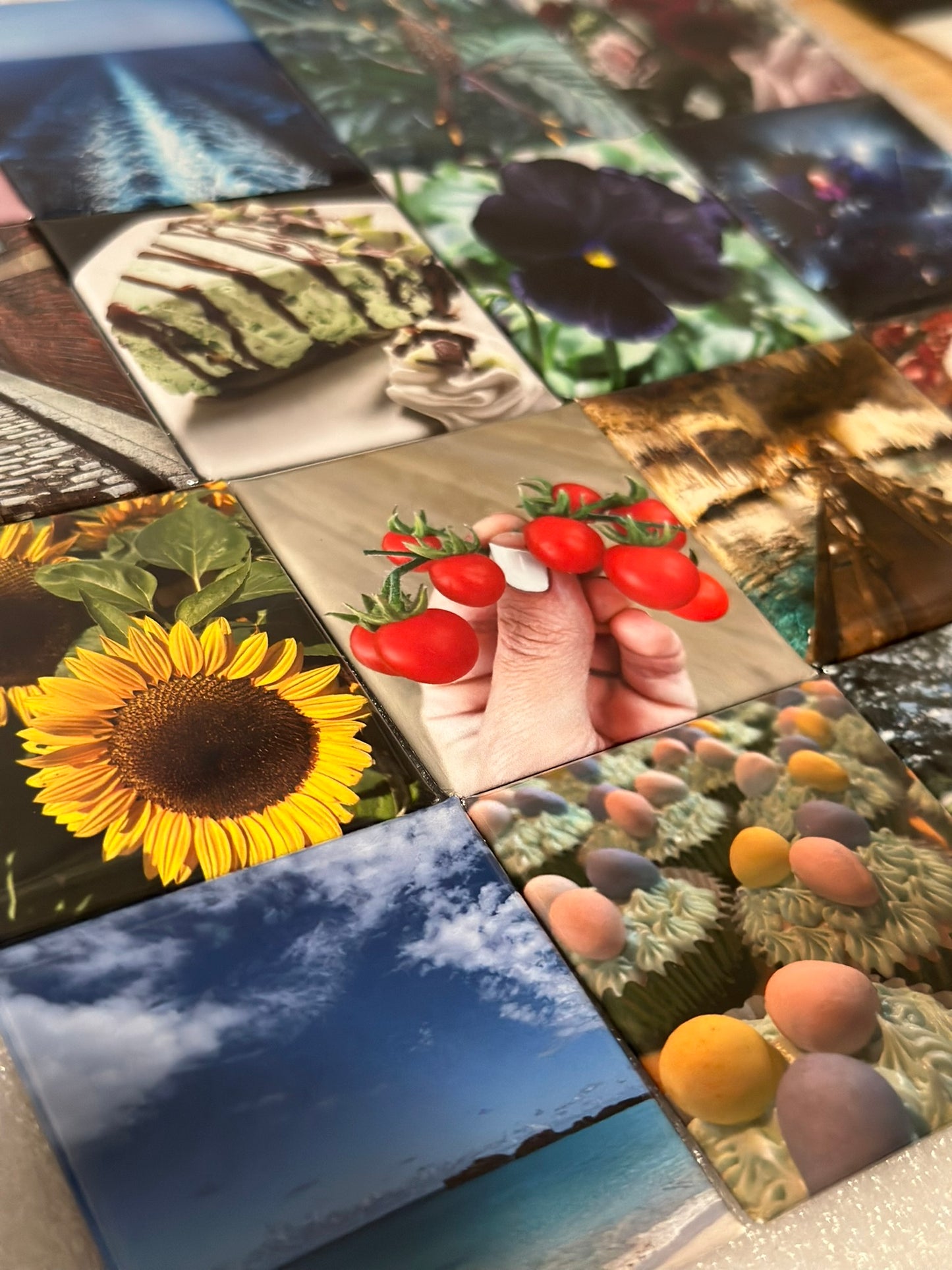 Uplifted Pixels Custom Photo Magnets - Set of 9