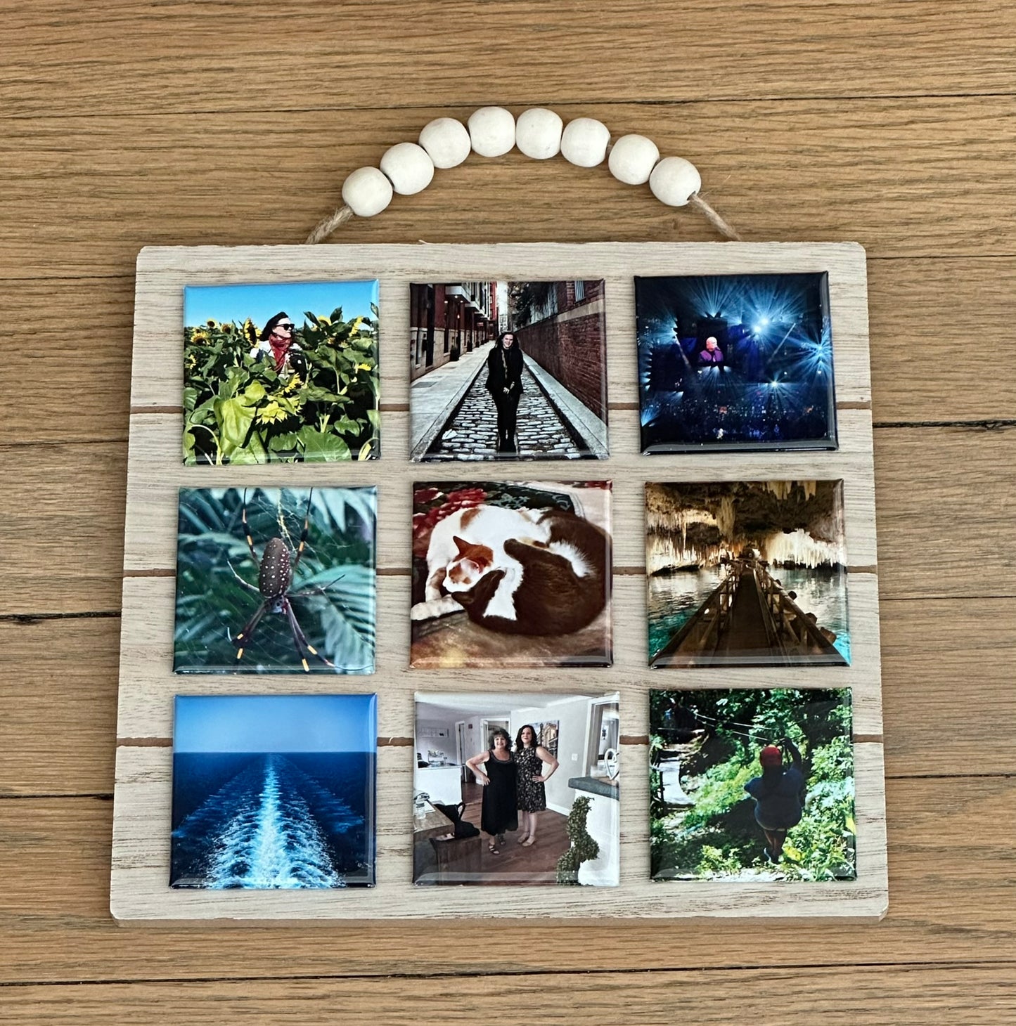 Uplifted Pixels Custom Photo Magnets - Set of 9